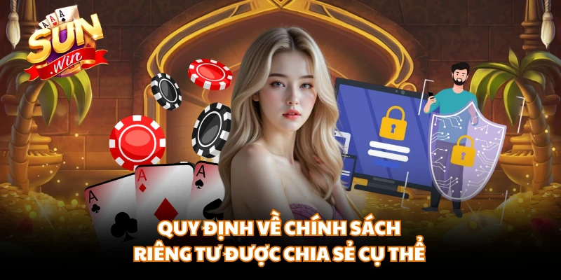Quy định về chính sách riêng tư được chia sẻ cụ thể